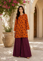 2 Piece Printed Cotton (Unstitched)
